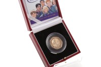 Lot 678 - THE SCOUTS COMMEMORATIVE GOLD PROOF 50P COIN...