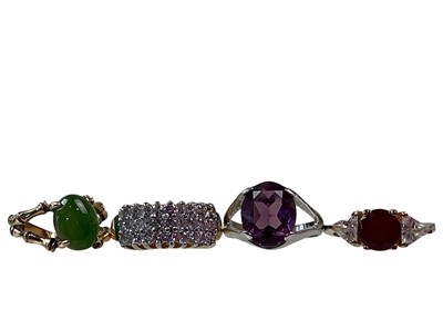 Lot 538 - COLLECTION OF COSTUME AND OTHER JEWELLERY