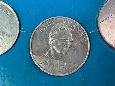 Lot 355 - THE 1970 WORLD CUP COIN COLLECTION