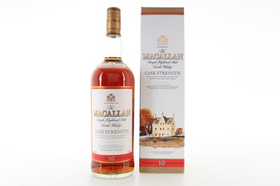 Lot 52 - MACALLAN 10 YEAR OLD CASK STRENGTH 2000S 1L