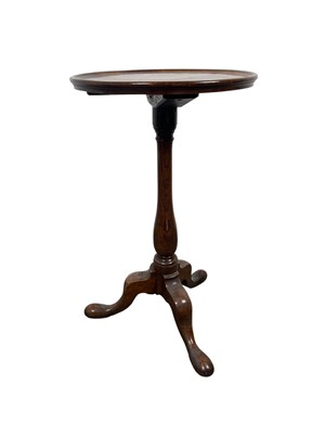 Lot 1309 - GEORGE III MAHOGANY WINE TABLE