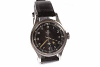 Lot 753 - GENTLEMAN'S OMEGA MILITARY ISSUE STAINLESS...