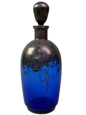 Lot 502 - BRISTOL GLASS DECANTER