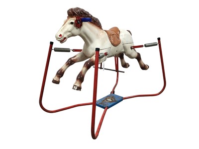 Lot 505 - VINTAGE TRI-ANG ROCKING HORSE
