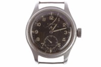Lot 757 - GENTLEMAN'S TIMOR MILITARY ISSUE STAINLESS...