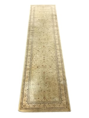 Lot 450 - TWO EASTERN STYLE RUNNER RUGS