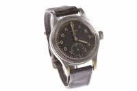 Lot 758 - GENTLEMAN'S LEMANIA MILITARY ISSUE STAINLESS...
