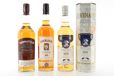 Lot 170 - KNOCKDHU 1993 10 YEAR OLD PROVENANCE, ABERLOUR 10 YEAR OLD