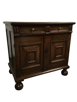 Lot 1348 - GEORGIAN OAK DRESSER
