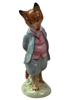 Lot 684 - THREE BESWICK BEATRIX POTTER ANIMAL FIGURES