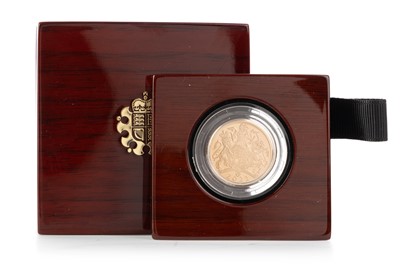 Lot 140 - ELIZABETH II GOLD PROOF PIEDFORT SOVEREIGN