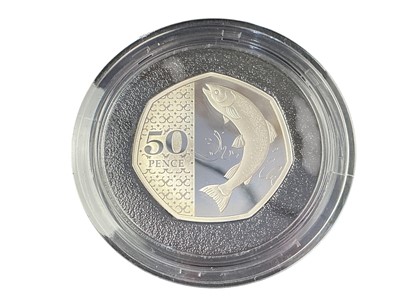 Lot 690 - CHARLES III DEFINITIVES SILVER PROOF COIN SET