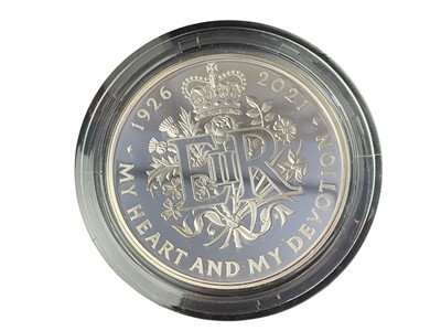 Lot 691 - ELIZABETH II MAKING HISTORY SILVER PROOF COIN SET