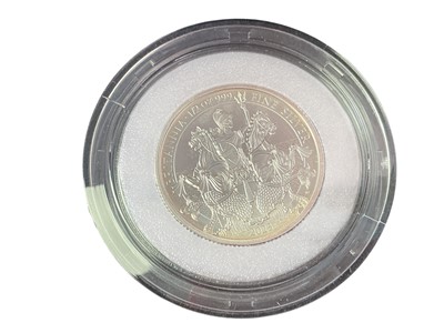 Lot 696 - THE ROYAL MINT BRITANNIA UK SILVER PROOF COIN SET