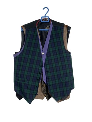 Lot 787 - TWO TARTAN KILTS