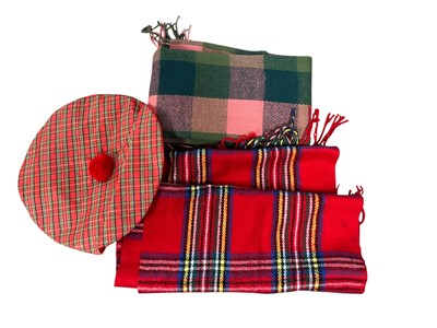 Lot 786 - COLLECTION OF VARIOUS TARTAN SCARVES