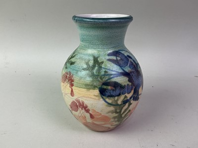 Lot 750 - GROUP OF STONEWARE POTTERY VASES