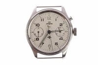 Lot 782 - GENTLEMAN'S LEMANIA MILITARY ISSUE STAINLESS...