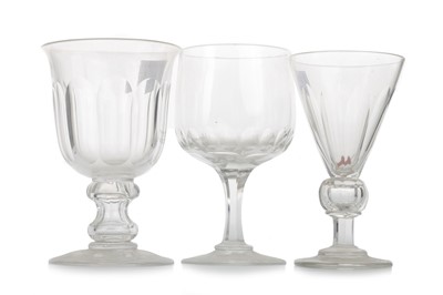 Lot 1367 - THREE STEM GLASSES