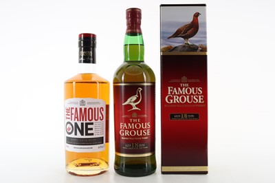 Lot 230 - FAMOUS GROUSE 18 YEAR OLD AND THE FAMOUS ONE