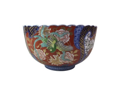 Lot 1435 - JAPANESE IMARI BOWL