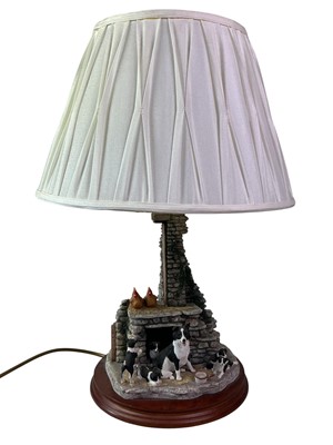 Lot 704 - BORDER FINE ARTS TABLE LAMP