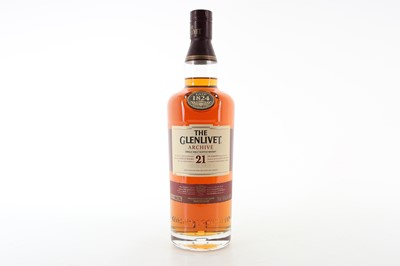 Lot 70 - GLENLIVET 21 YEAR OLD ARCHIVE 75CL