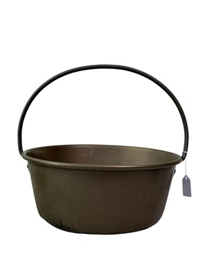 Lot 800 - BRASS JELLY PAN