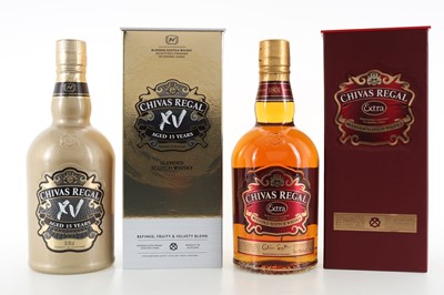 Lot 152 - CHIVAS REGAL EXTRA AND 15 YEAR OLD