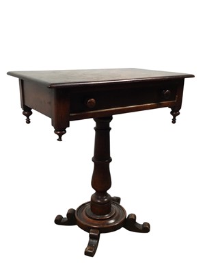 Lot 248 - EARLY VICTORIAN MAHOGANY GAMES TABLE