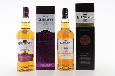 Lot 190 - GLENLIVET DISTILLER'S RESERVE 1L AND MASTER DISTILLER'S RESERVE 1L