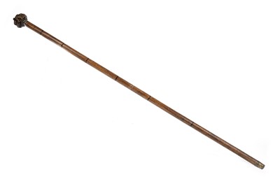 Lot 1440 - JAPANESE BAMBOO WALKING CANE