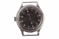 Lot 798 - GENTLEMAN'S SMITHS MILITARY ISSUE STAINLESS...