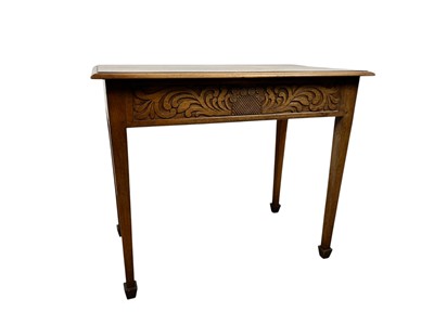 Lot 815 - MAHOGANY SIDE TABLE