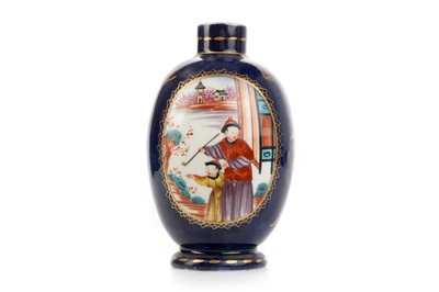 Lot 1414 - ENGLISH PORCELAIN JAR