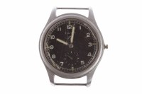 Lot 808 - GENTLEMAN'S TIMOR MILITARY ISSUE STAINLESS...