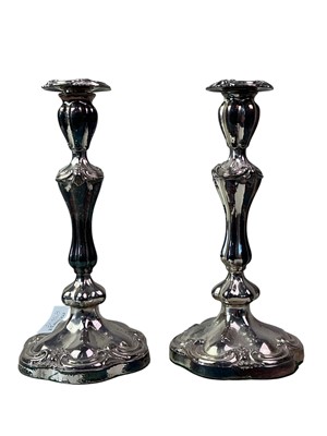 Lot 834 - SILVER BRUSH AND HAND MIRROR