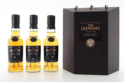 Lot 238 - GLENLIVET SPECTRA (3 X 20CL)