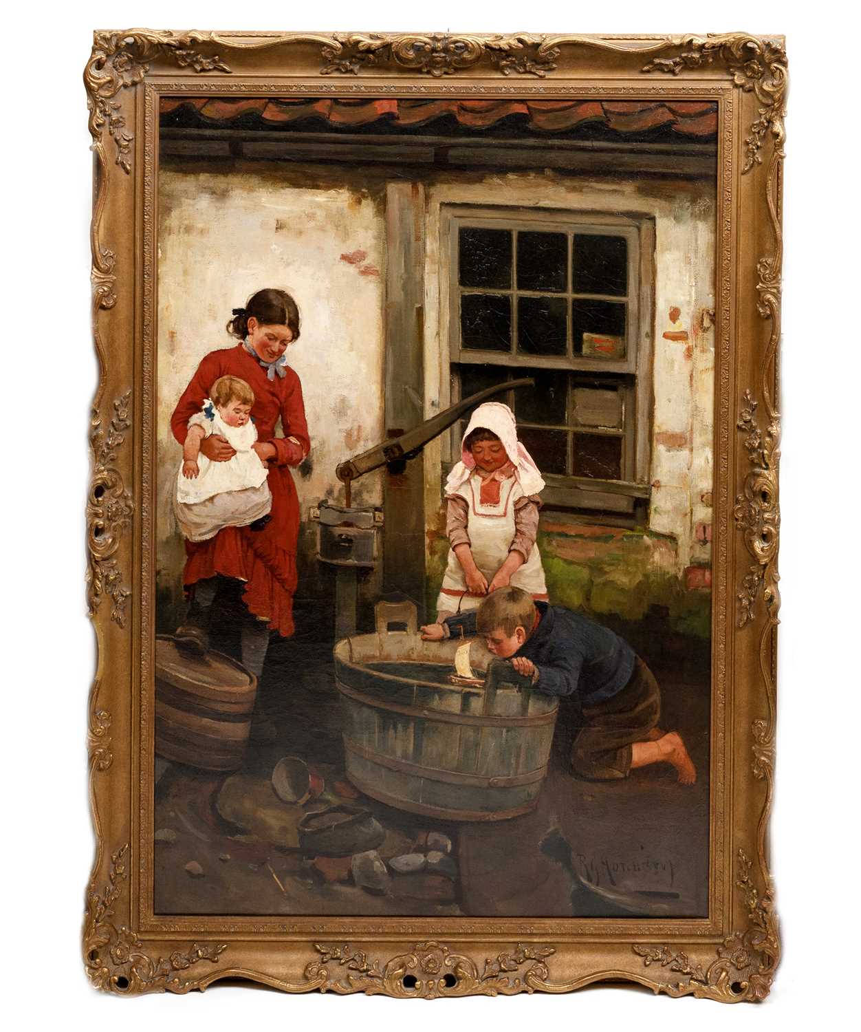 Lot 424 - ROBERT GEMMELL HUTCHISON RSA RBA ROI RSW (SCOTTISH 1855 - 1936)