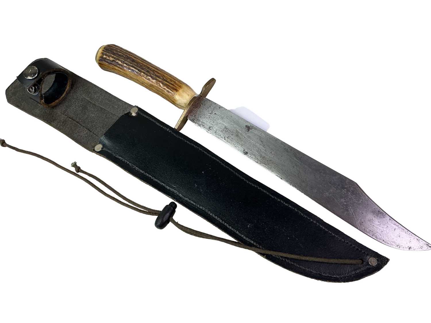 Lot 38 - MARSHES & SHEPHERD BOWIE KNIFE