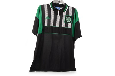 Lot 1747 - CELTIC FOOTBALL CLUB PLAYER ISSUE AWAY JERSEY