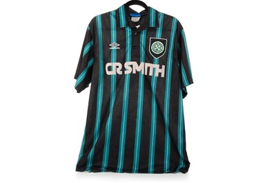 Lot 1749 - CELTIC FOOTBALL CLUB PLAYER ISSUE AWAY JERSEY