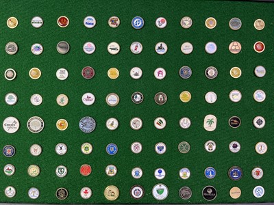 Lot 65 - COLLECTION OF GOLF MARKERS
