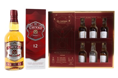Lot 662 - CHIVAS REGAL 12 YEAR OLD AND CHIVAS WHISKY BLENDING KIT