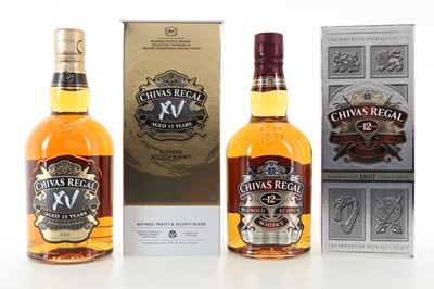 Lot 267 - CHIVAS REGAL 15 YEAR OLD AND 12 YEAR OLD
