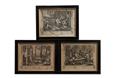 Lot 1426 - AFTER WILLIAM HOGARTH (1697-1764), SET OF TWELVE PRINTS