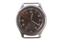 Lot 827 - GENTLEMAN'S CYMA MILITARY ISSUE STAINLESS...