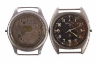 Lot 829 - GENTLEMAN'S HAMILTON MILITARY ISSUE STAINLESS...