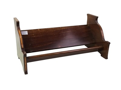 Lot 365A - MAHOGANY BOOKSTAND