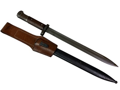 Lot 44 - WWII AUSTRIAN MODEL 1895 MANNLICHER BAYONET